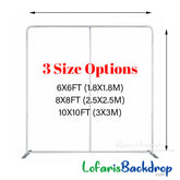 Lofaris Burnout Or Bows Fabric Backdrop Cover for Baby Shower